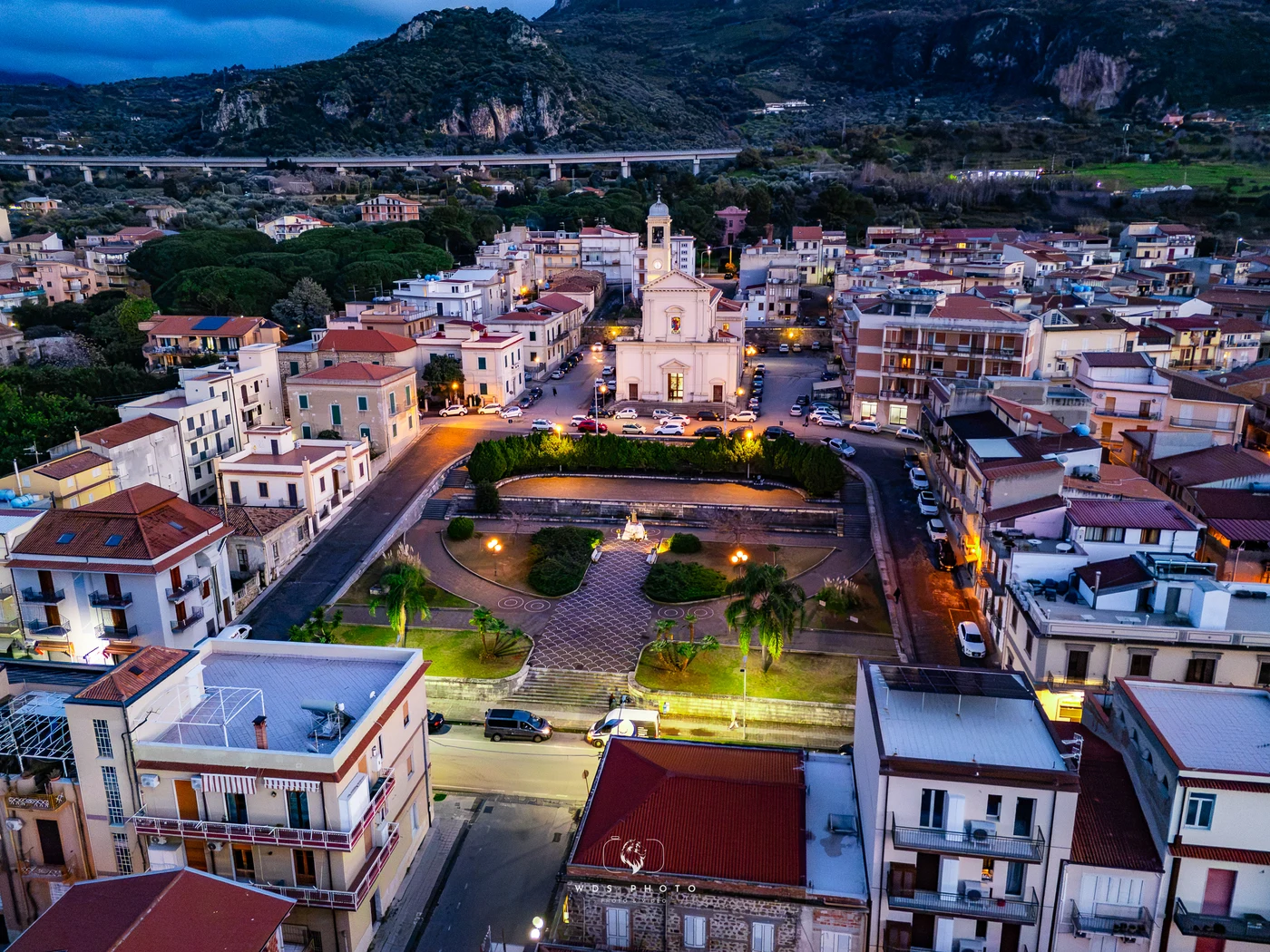 Vista aerea piazza Acquedolci